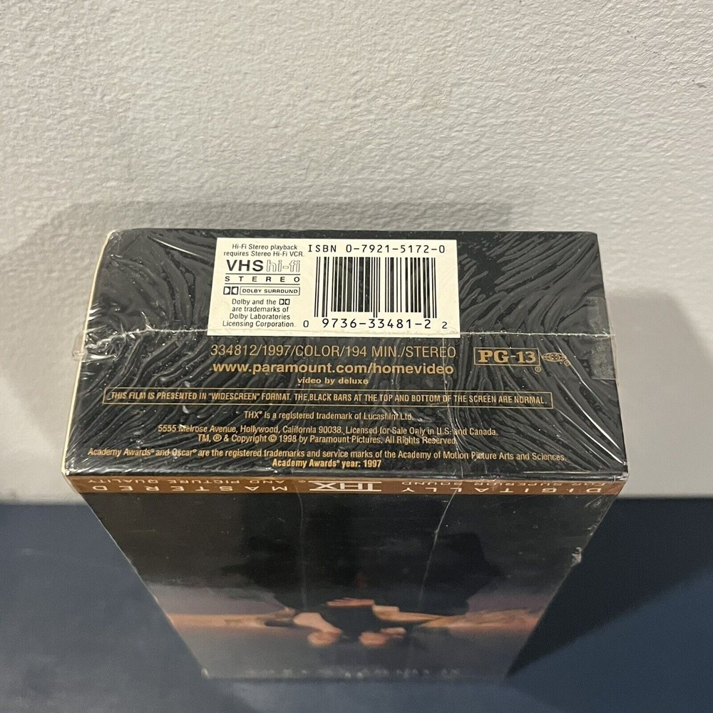 New Titanic VHS 1998 2 Tape Set Sealed Widescreen Movie - Picture 6 of 6